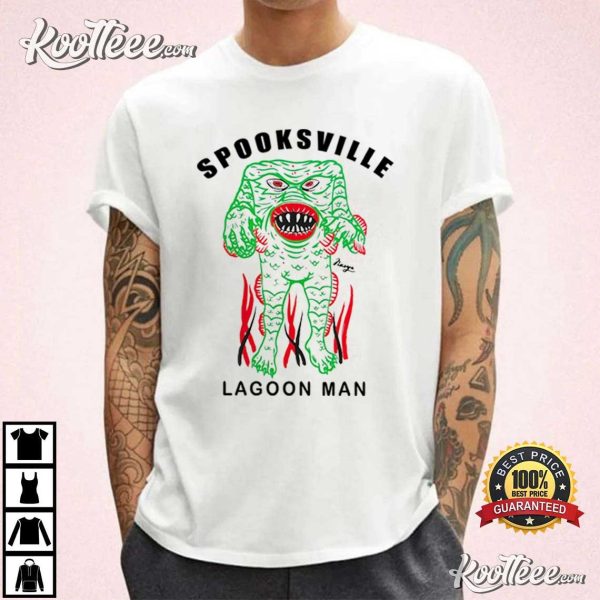 Spooksville Lagoon Man T-Shirt