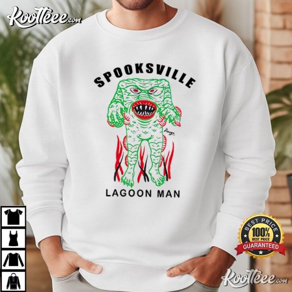 Spooksville Lagoon Man T-Shirt