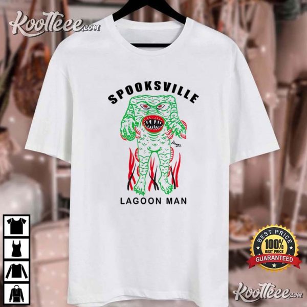 Spooksville Lagoon Man T-Shirt