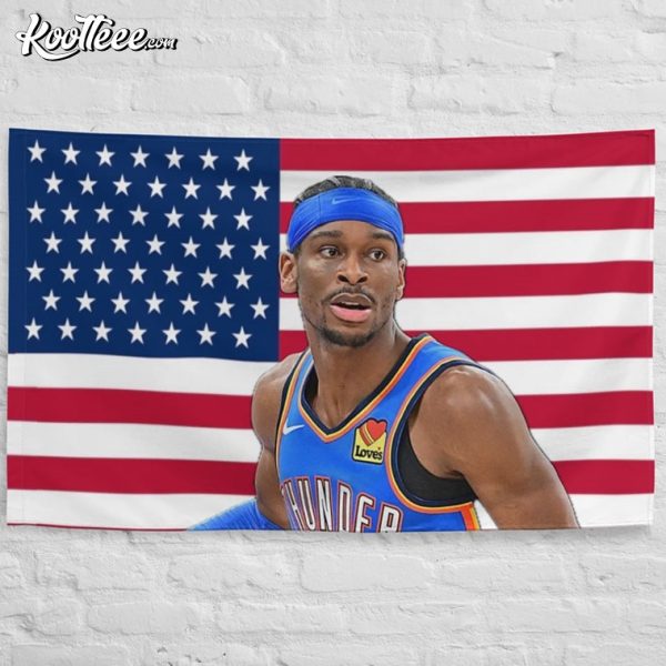 Shai Gilgeous-Alexander American Flag