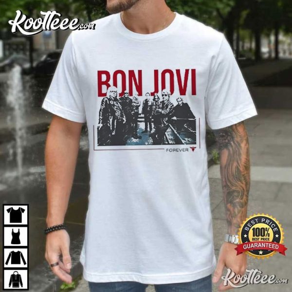 Bon Jovi Forever Band Cut Out T-Shirt