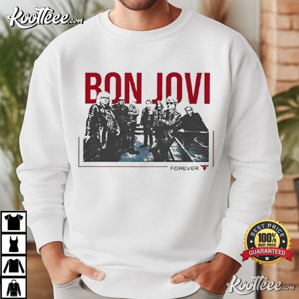 Bon Jovi Forever Band Cut Out T-Shirt