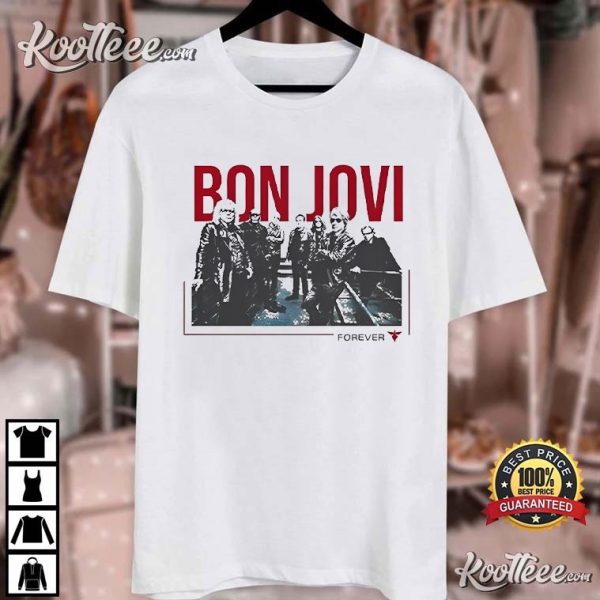 Bon Jovi Forever Band Cut Out T-Shirt