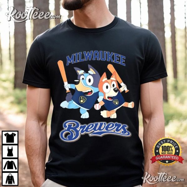 Milwaukee Brewers Bluey T-Shirt