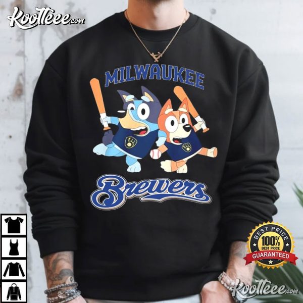 Milwaukee Brewers Bluey T-Shirt