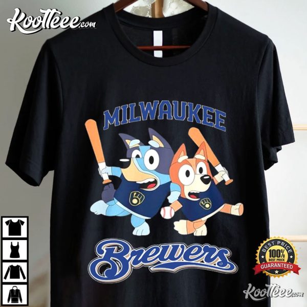 Milwaukee Brewers Bluey T-Shirt