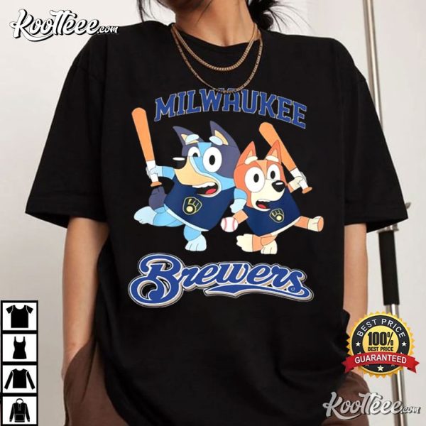 Milwaukee Brewers Bluey T-Shirt