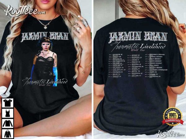 Jazmin Bean Traumatic Livelihood World Tour 2024 T-Shirt