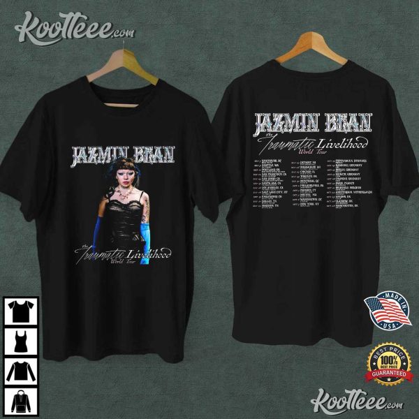 Jazmin Bean Traumatic Livelihood World Tour 2024 T-Shirt