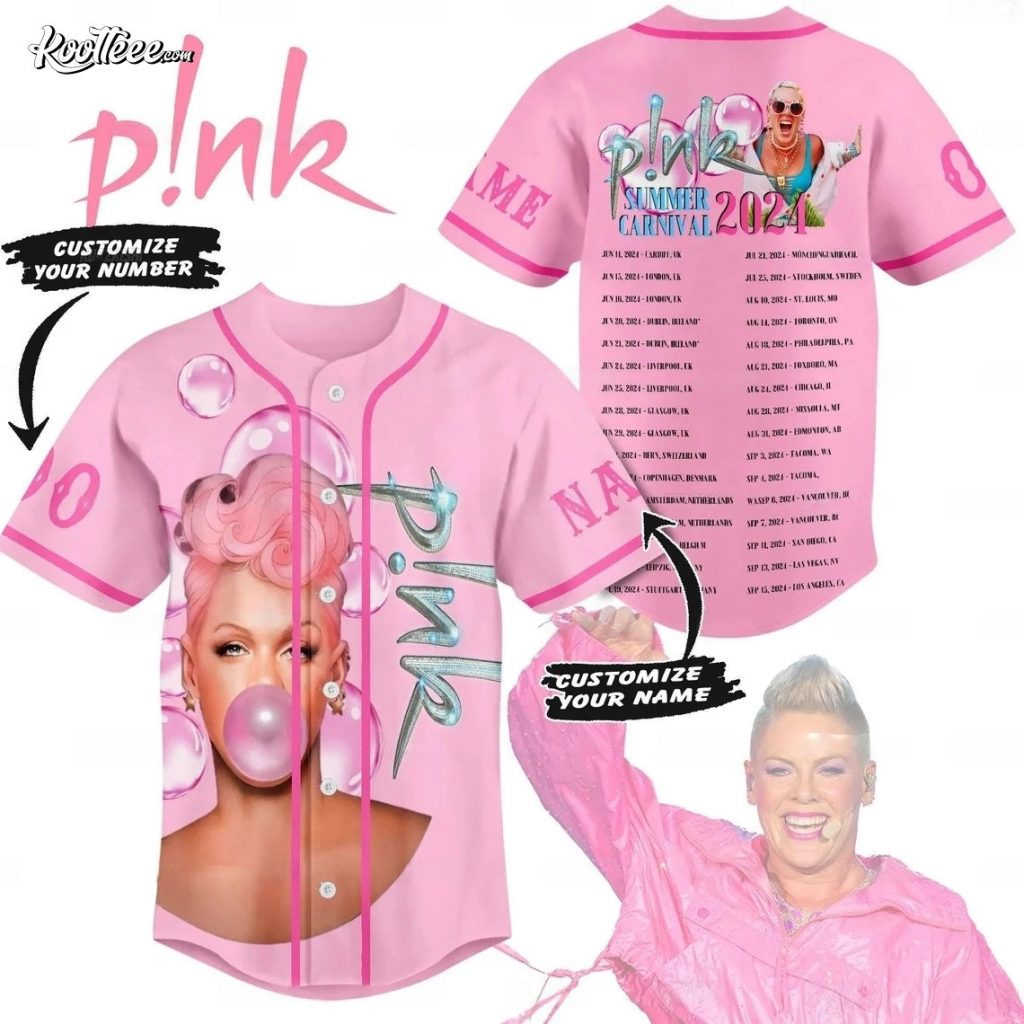 Pink Summer Carnival Tour 2024 TShirt