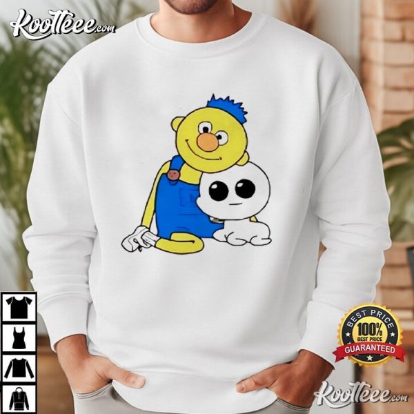 Yellow Guy And Yippee Creature T-Shirt