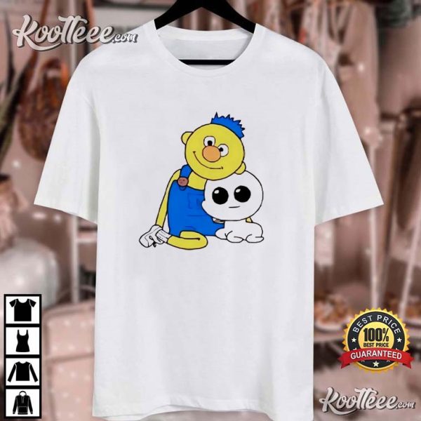 Yellow Guy And Yippee Creature T-Shirt