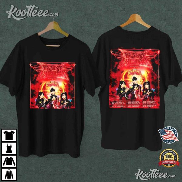 Babymetal 2024 Fall Tour Fan Gift T-Shirt