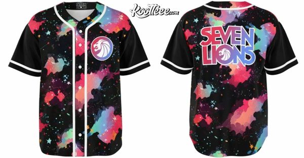 Seven Lions EDM Galaxy Baseball Jersey