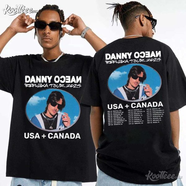 Danny Ocean Reflexa Tour 2024 Music T-Shirt