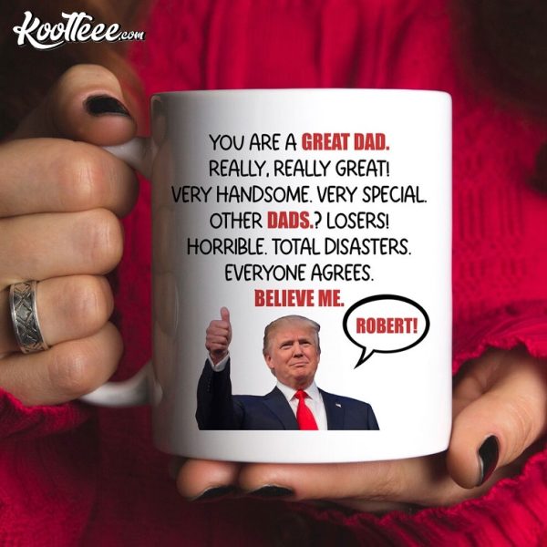 Funny Trump Fathers Day Gifts For Dad Mug