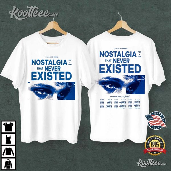 Luke Hemmings Nostalgia For A Time That Never Existed Tour T-Shirt