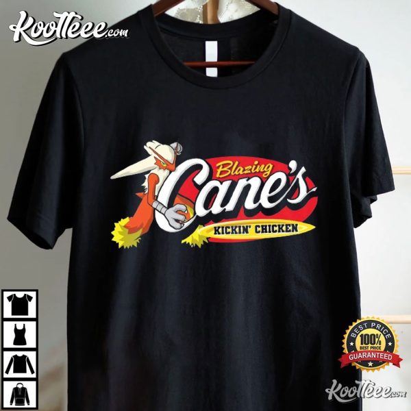 Blaziken x Blazing Cane’s Kickin’ Chicken T-Shirt