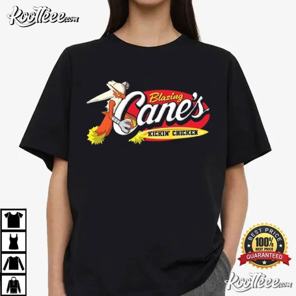 Blaziken x Blazing Cane’s Kickin’ Chicken T-Shirt