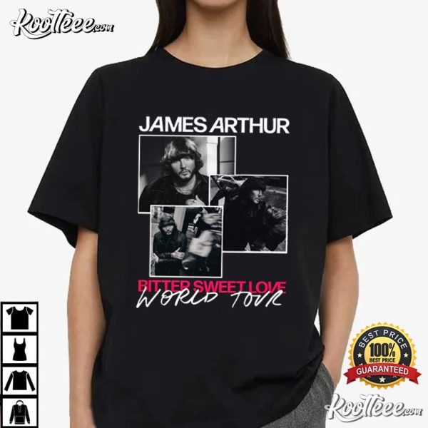 James Arthur Bitter Sweet Love Tour T-Shirt