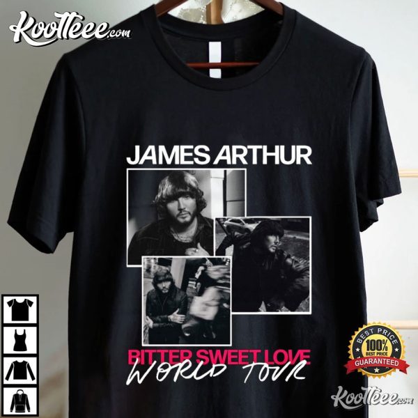 James Arthur Bitter Sweet Love Tour T-Shirt