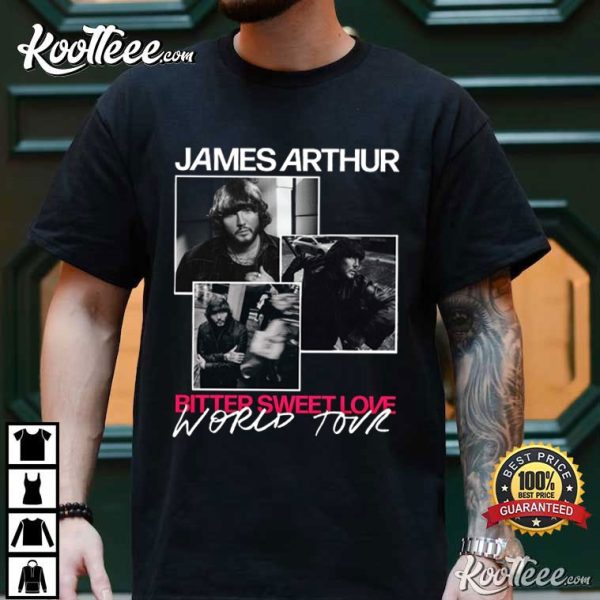 James Arthur Bitter Sweet Love Tour T-Shirt