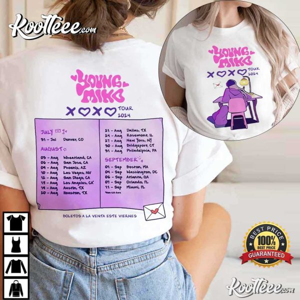 Young Miko XOXO Tour 2024 T-Shirt