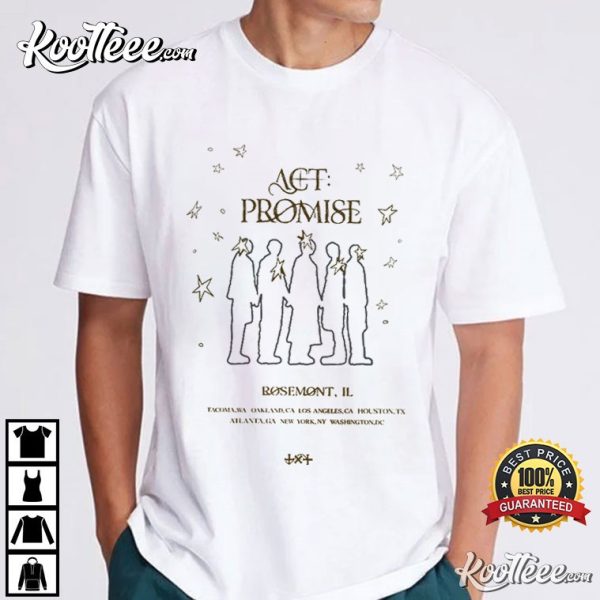 TXT Act Promise Tour Rosemont Kpop T-Shirt