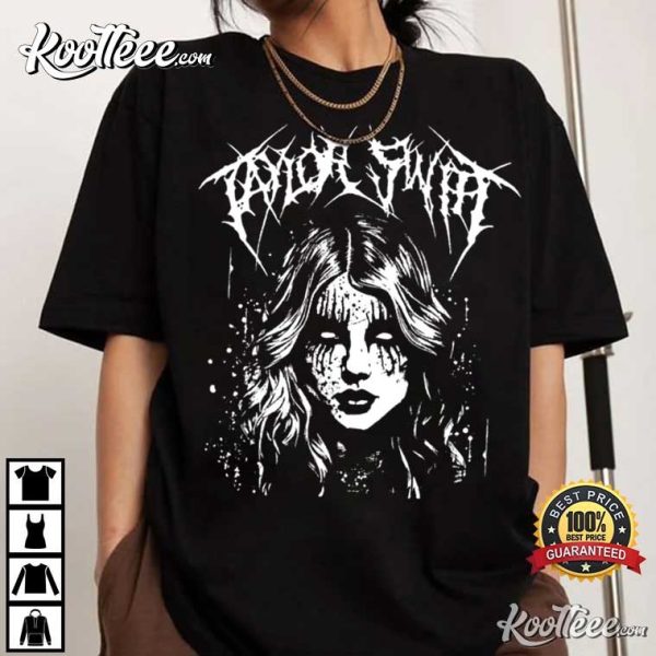 Death Metal Swiftie Gift For Fan T-Shirt