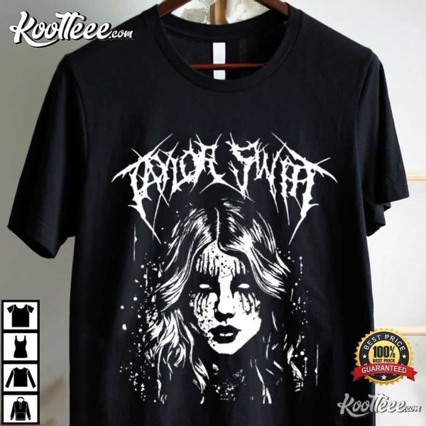 Death Metal Swiftie Gift For Fan T-Shirt