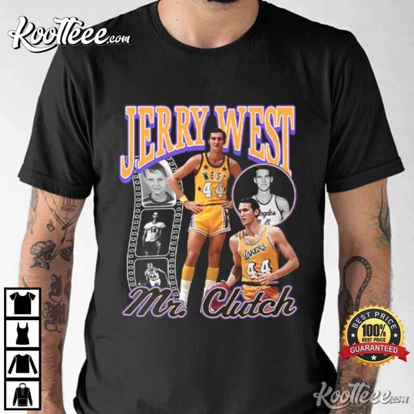 Jerry West Mr Clutch T-Shirt