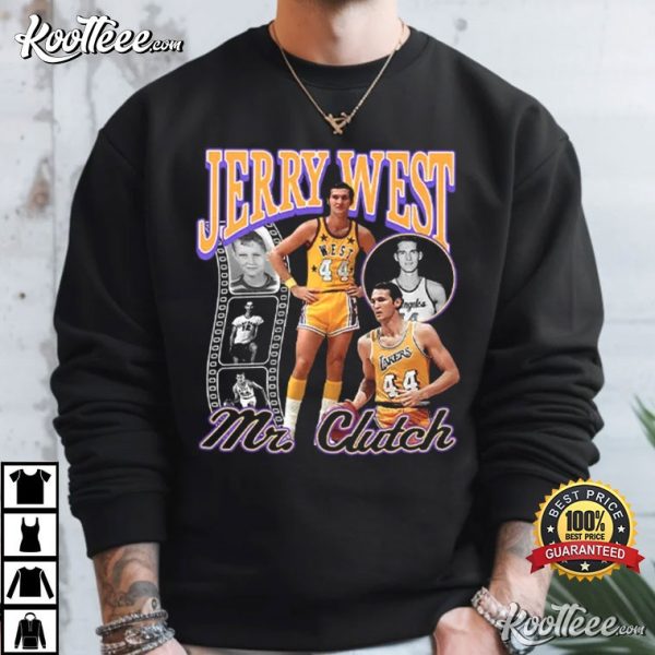 Jerry West Mr Clutch T-Shirt