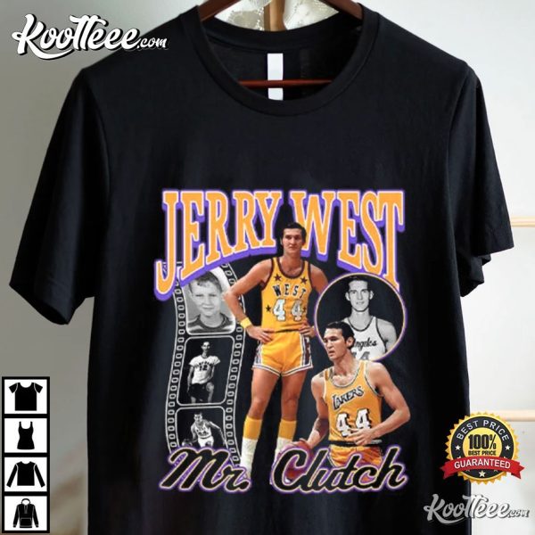 Jerry West Mr Clutch T-Shirt