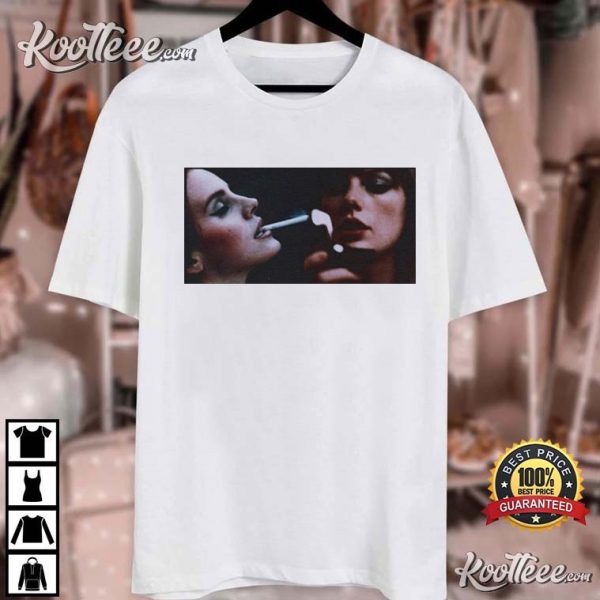 Lana Del Rey And Taylor Swift Lighting Cigarette T-Shirt