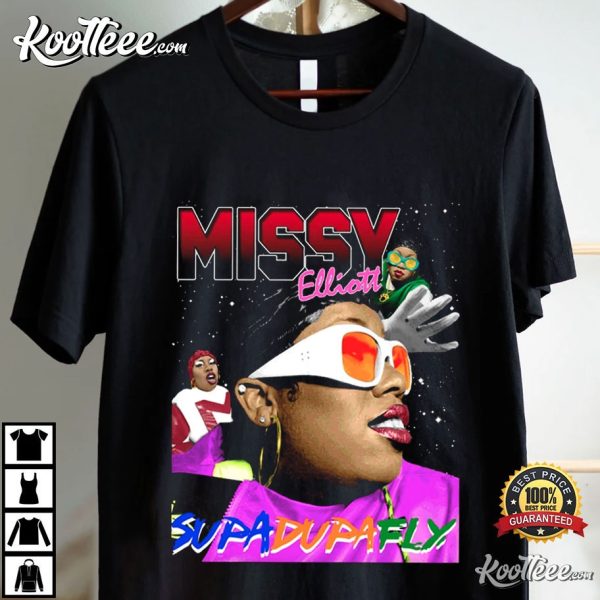 Missy Elliott Vintage Style Hip Hop 90s T-Shirt