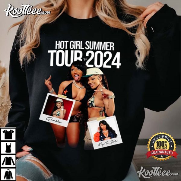 Megan Thee Stallion And Glorilla Hot Girl Summer Tour T-Shirt