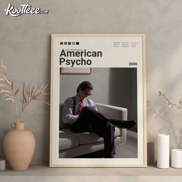 American Psycho Movie Print Poster