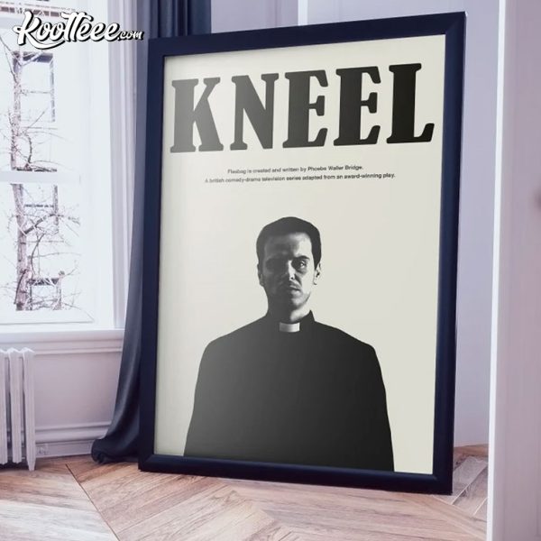 Fleabag Kneel TV Series Retro Poster