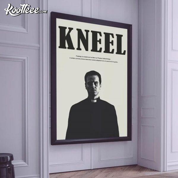 Fleabag Kneel TV Series Retro Poster