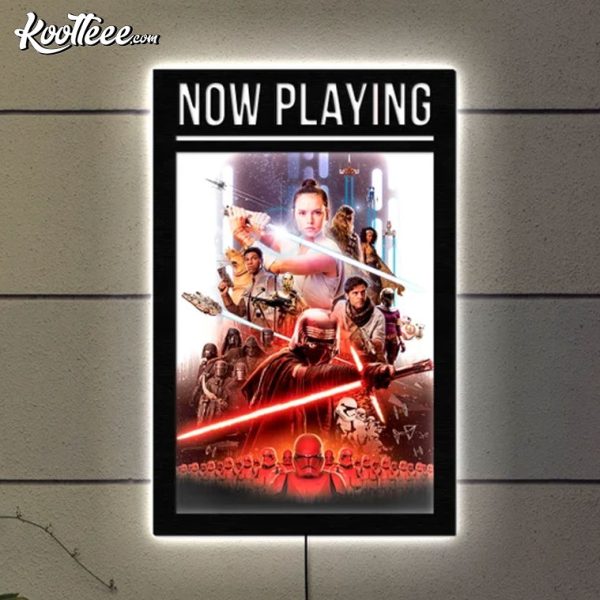 Star Wars Episode IX Now Playing Wall Mount Poster