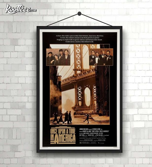 Once Upon A Time In America 1984 Movie Poster