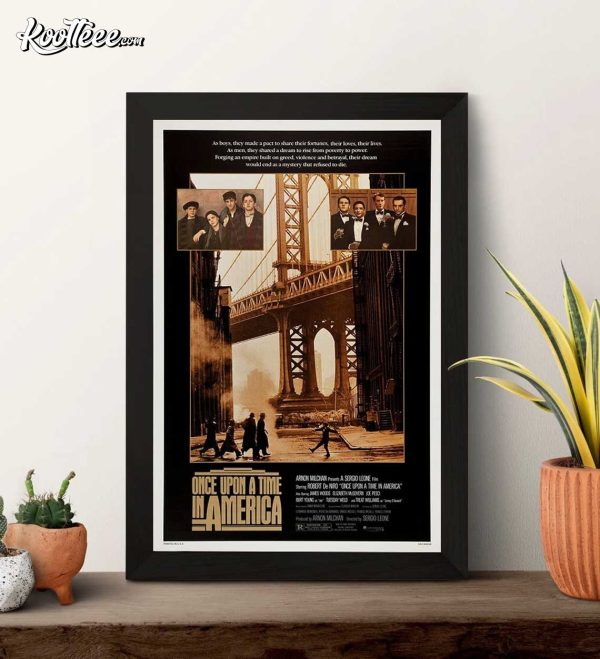 Once Upon A Time In America 1984 Movie Poster