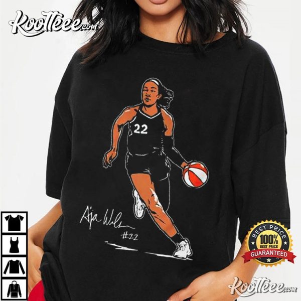 A ja Wilson Las Vegas Aces Superstar T-Shirt