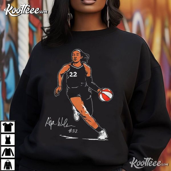 A ja Wilson Las Vegas Aces Superstar T-Shirt