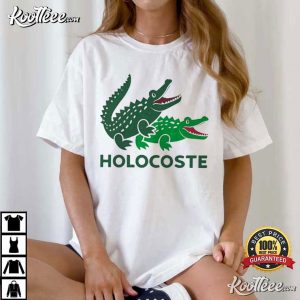 T shops shirt lacoste crocodile