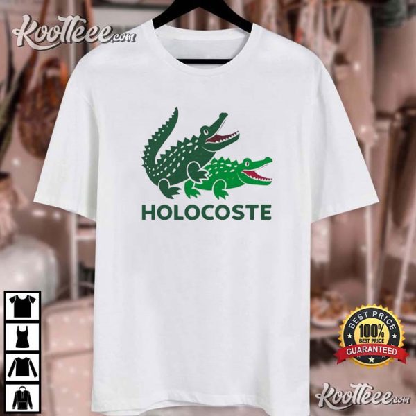 Holocoste Funny Crocodile Lacoste T-Shirt