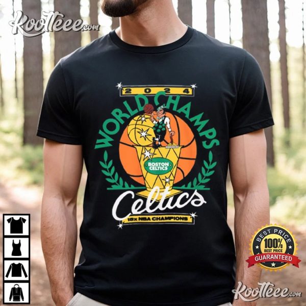 Boston Celtics 2024 World Champions T-Shirt