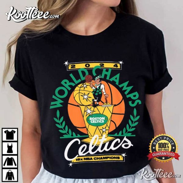 Boston Celtics 2024 World Champions T-Shirt