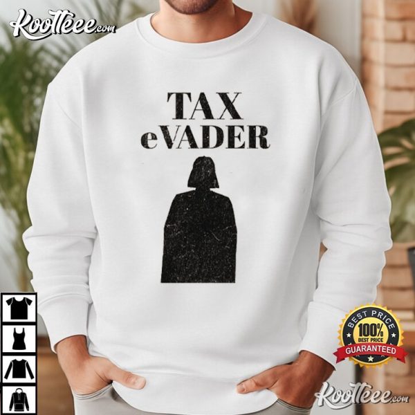 Tax Evasion Darth Vader Funny Star Wars Fan T-Shirt