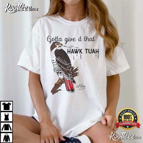 Hawk Tuah Funny T-Shirt